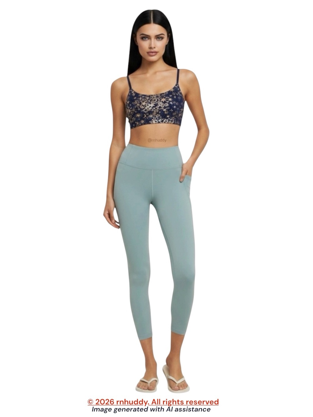 Girlfriend Collective M high rise pocket leggings